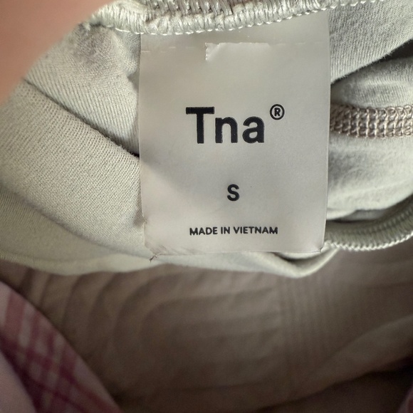 TNA Butter from Aritzia | Size Small | Mock Neck Long Sleeve (Sage Green) - Picture 7 of 8